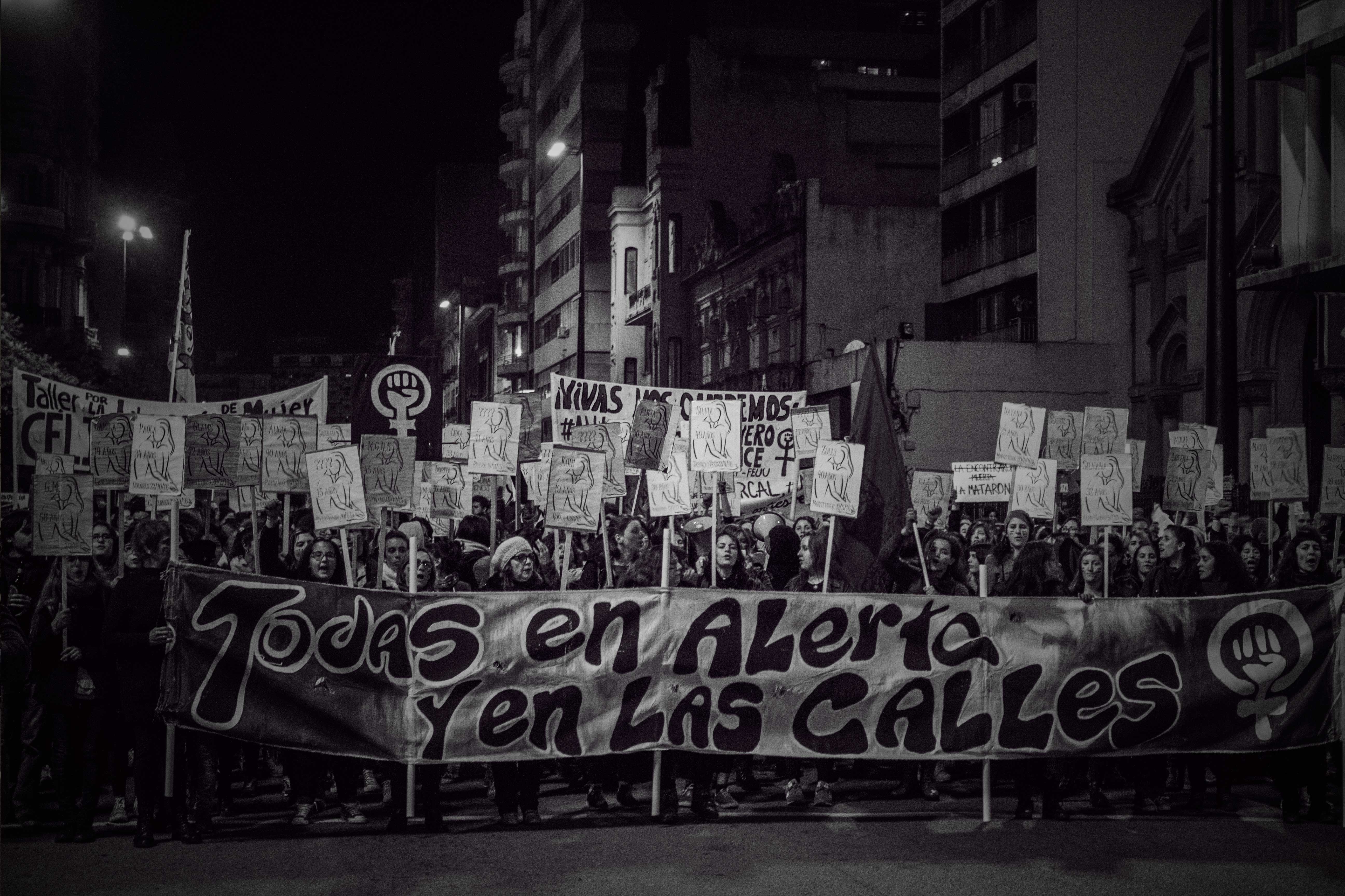"¡Tocan a una, tocan a todas!": la marcha de NiUnaMenos en imágenes. Foto: Camila Cardoso /LARED21