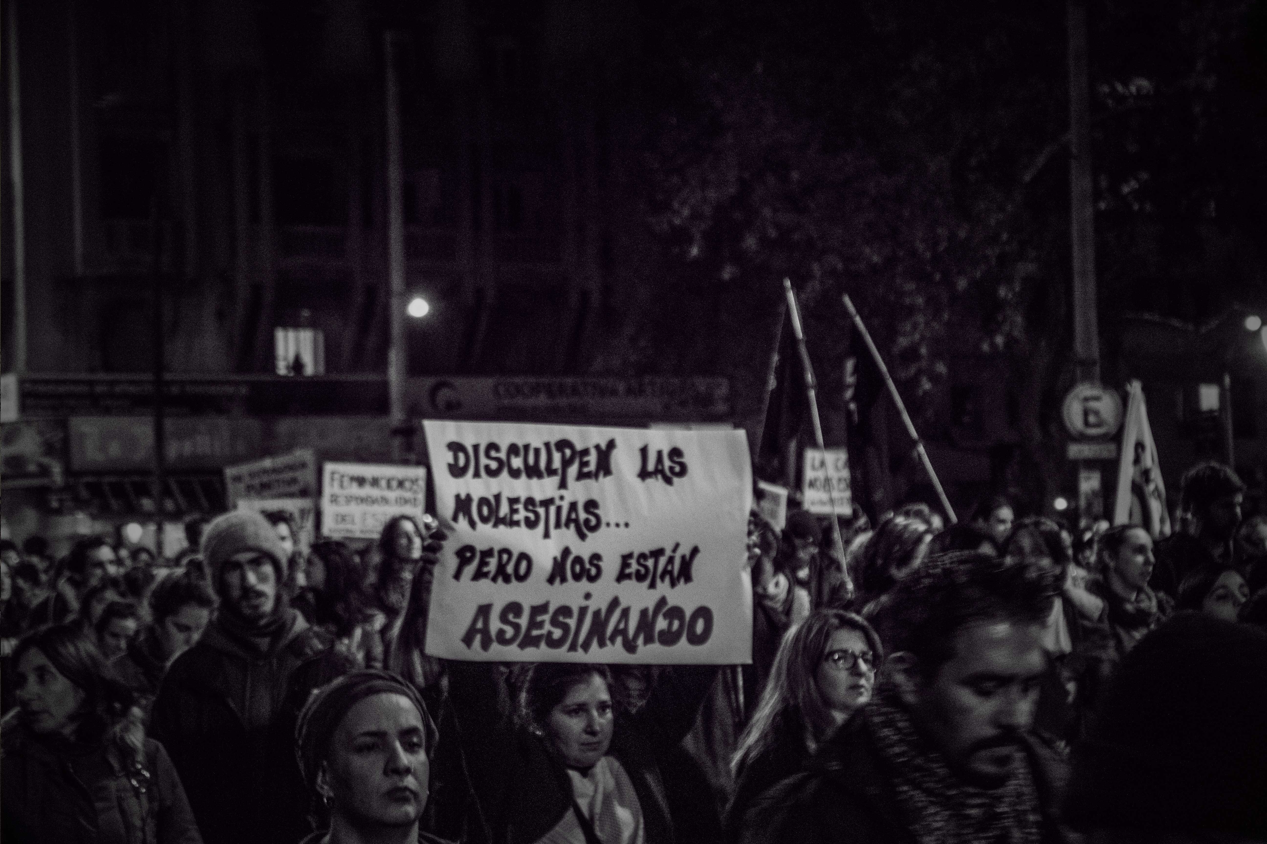 "¡Tocan a una, tocan a todas!": la marcha de NiUnaMenos en imágenes. Foto: Camila Cardoso /LARED21