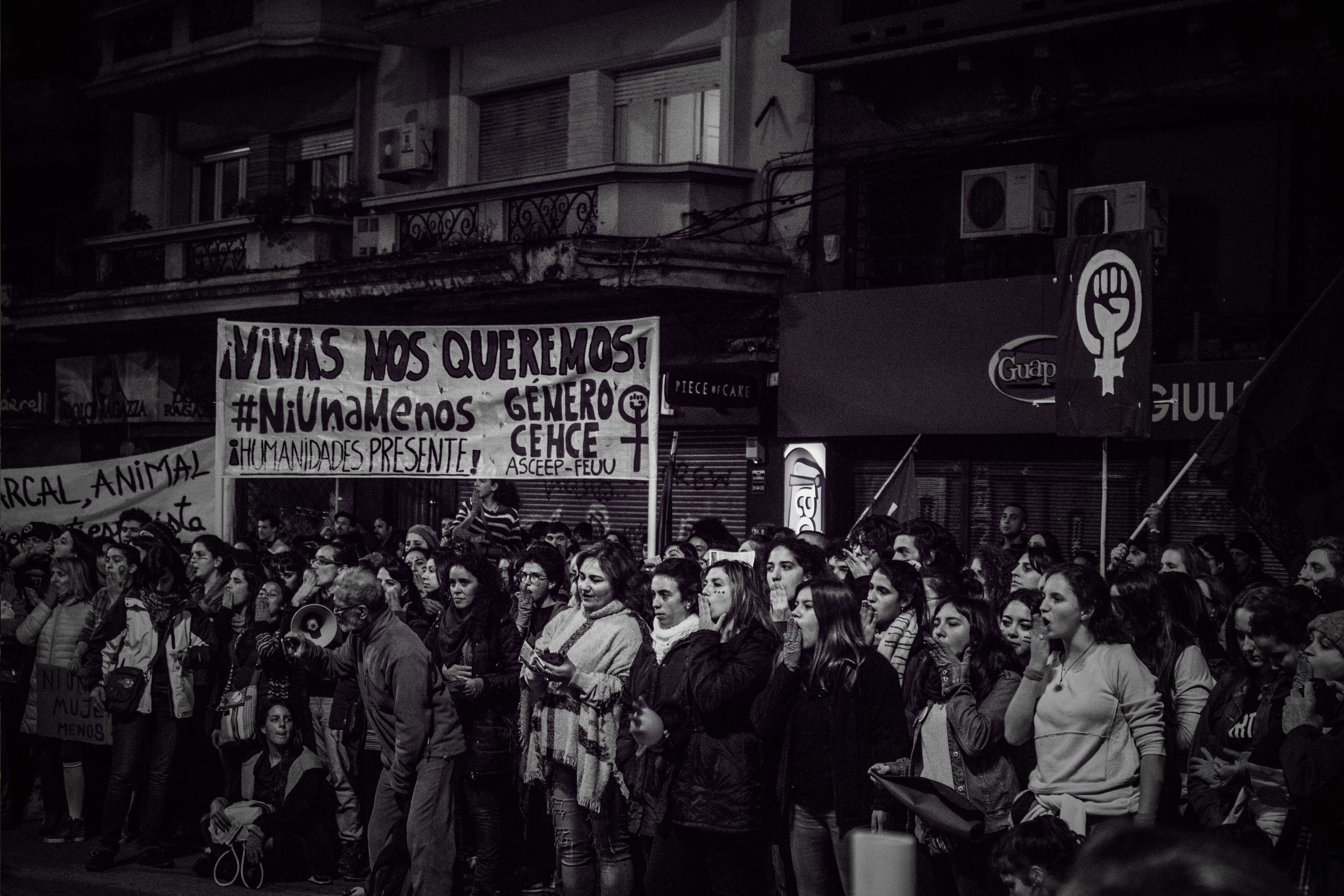 "¡Tocan a una, tocan a todas!": la marcha de NiUnaMenos en imágenes. Foto: Camila Cardoso /LARED21