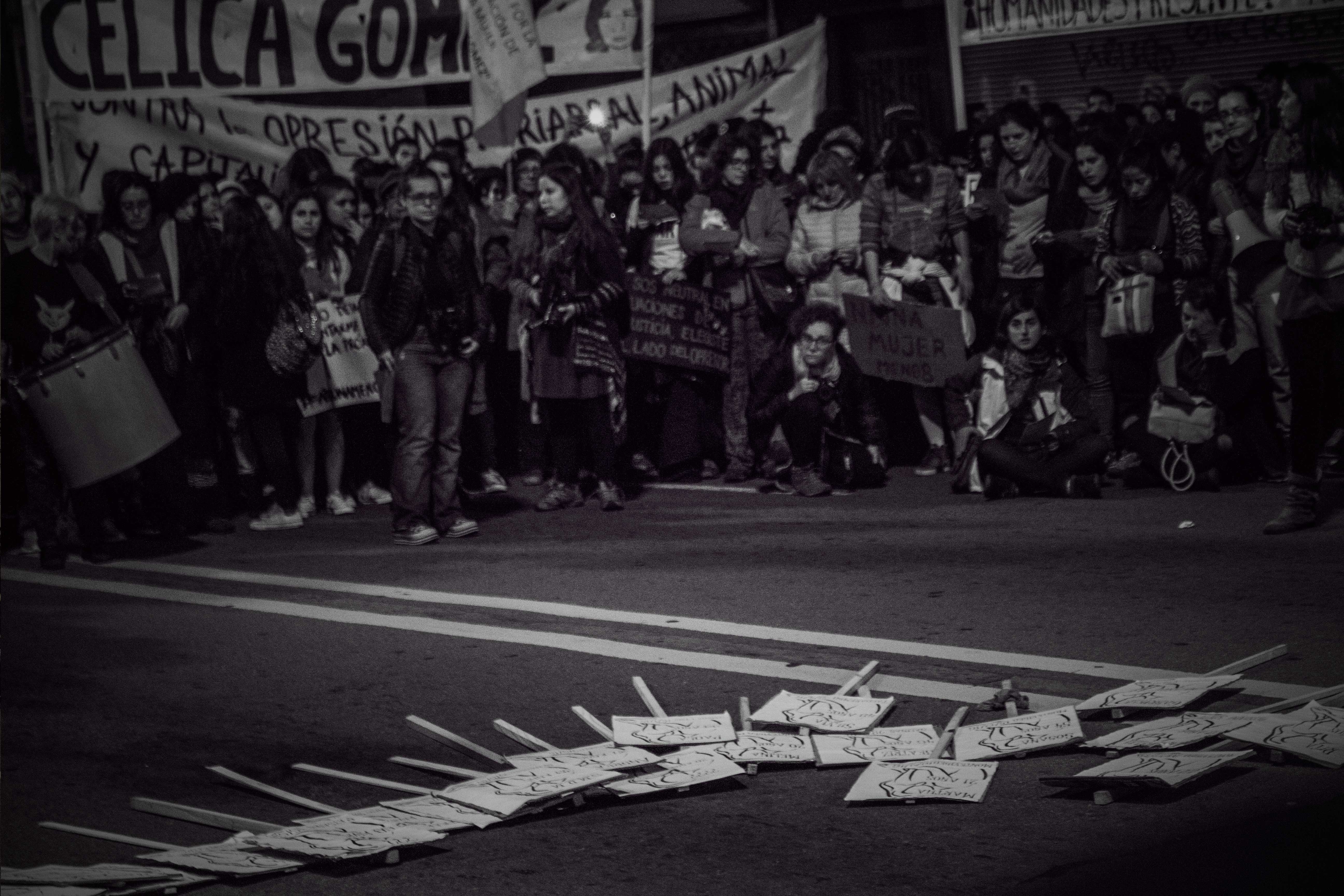 "¡Tocan a una, tocan a todas!": la marcha de NiUnaMenos en imágenes. Foto: Camila Cardoso /LARED21