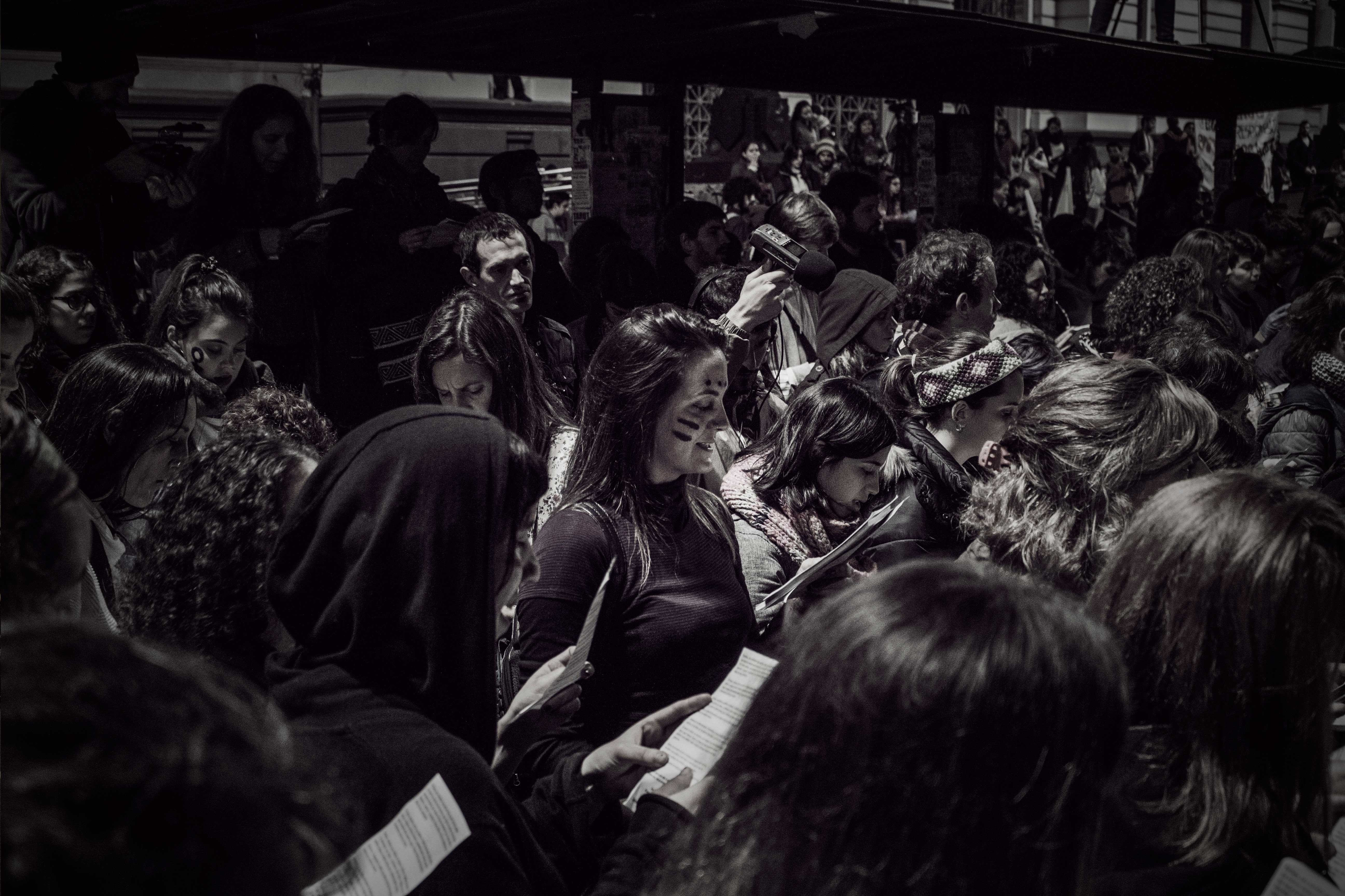"¡Tocan a una, tocan a todas!": la marcha de NiUnaMenos en imágenes. Foto: Camila Cardoso /LARED21