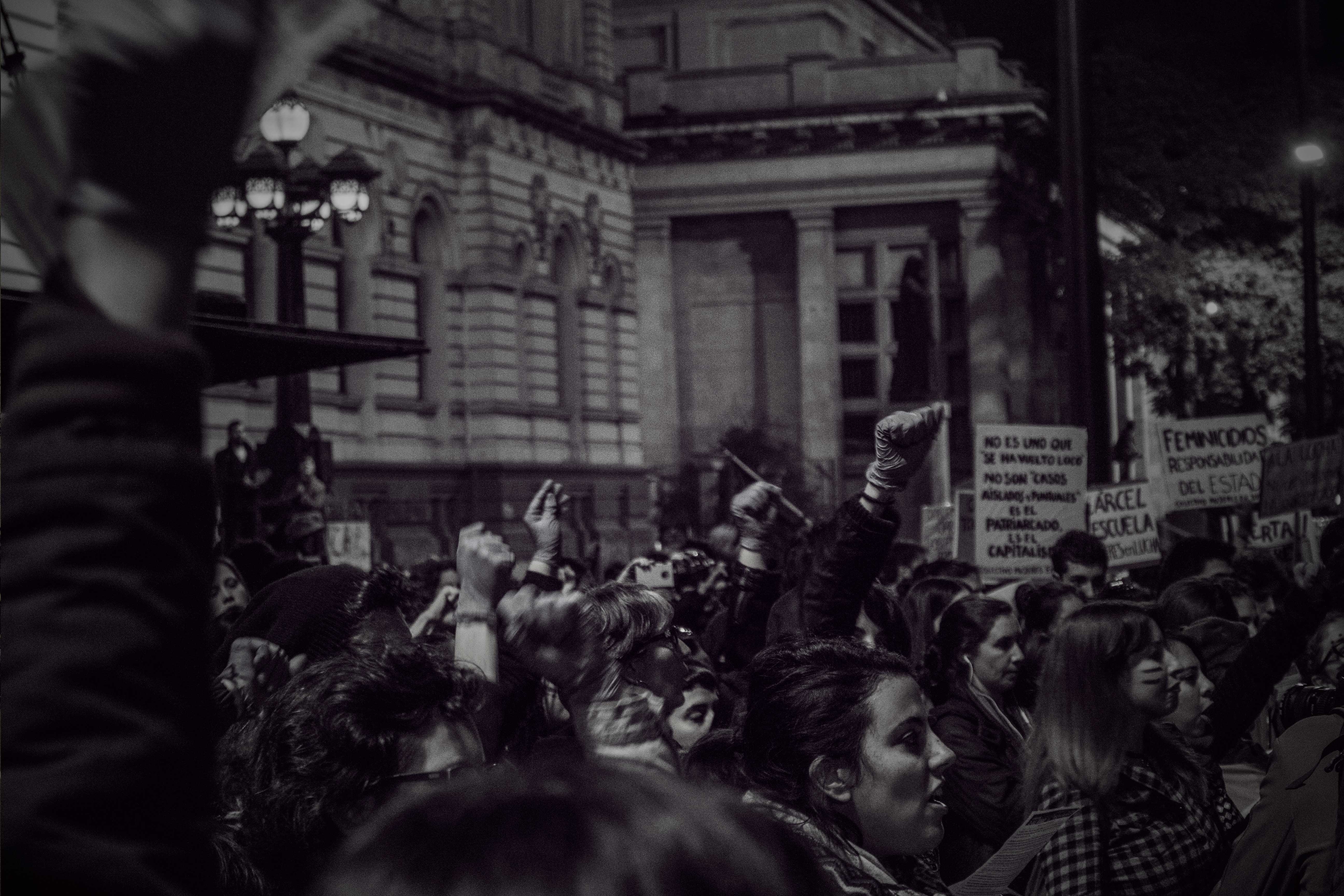 "¡Tocan a una, tocan a todas!": la marcha de NiUnaMenos en imágenes. Foto: Camila Cardoso /LARED21