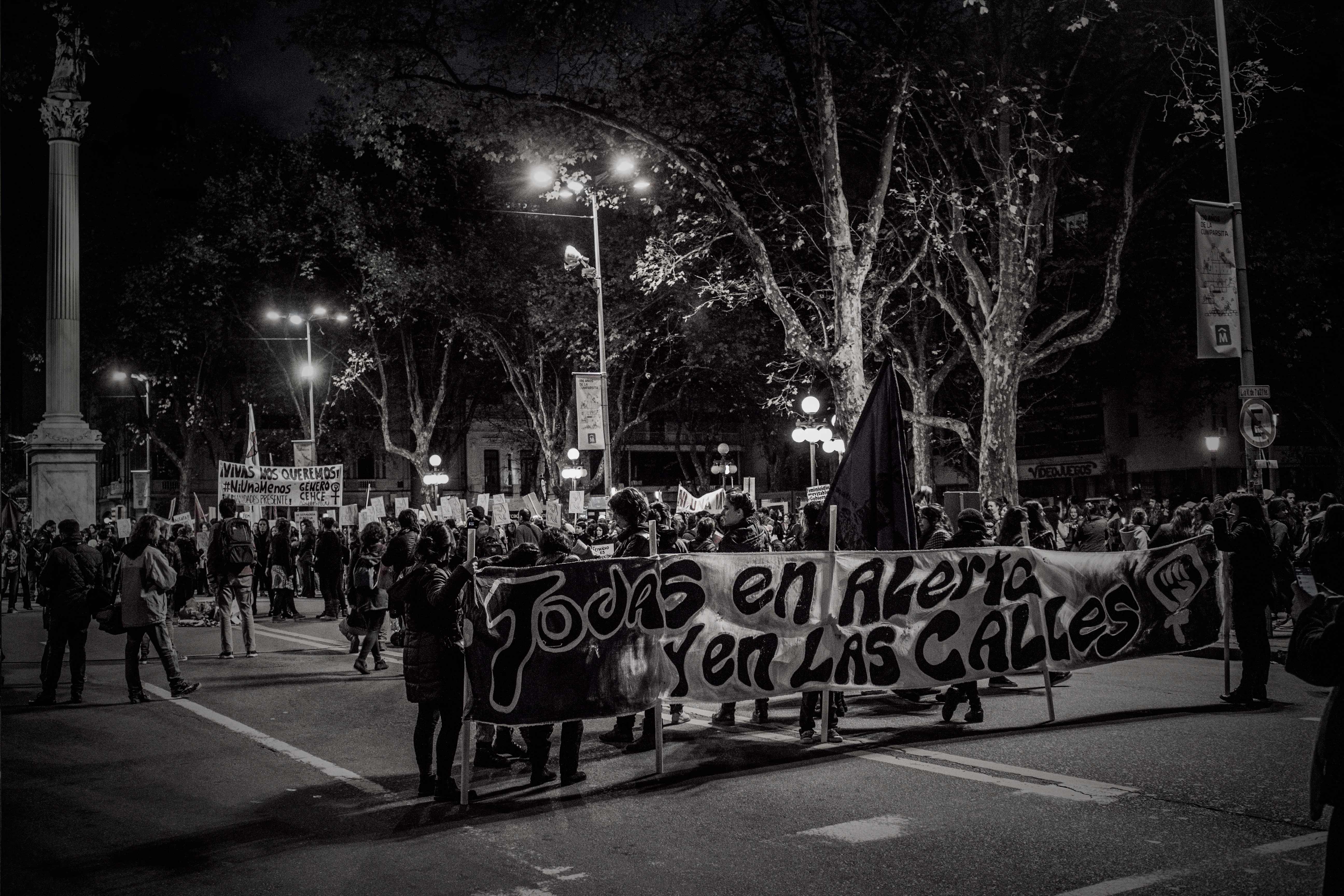 "¡Tocan a una, tocan a todas!": la marcha de NiUnaMenos en imágenes. Foto: Camila Cardoso /LARED21