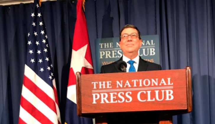 Canciller cubano insta a las autoridades de EE.UU. a presentar pruebas de los presuntos ataques acústicos .