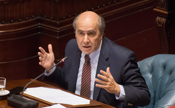 José Amorín Batlle, senador del Partido Colorado / Foto: Departamento de Fotografía del Parlamento del Uruguay