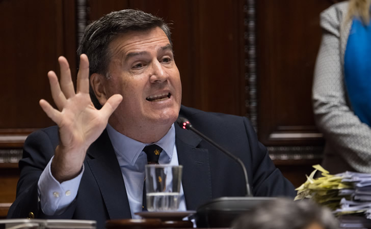 Pedro Bordaberry, senador del Partido Colorado / Foto: Departamento de Fotografía del Parlamento del Uruguay