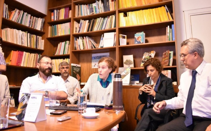 Presentación del estudio en la sede de la FAO en Montevideo. Foto: Carlos Loría 