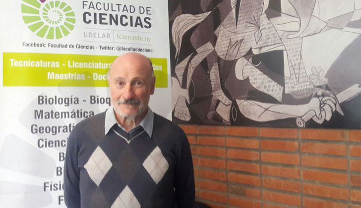 El docente e investigador del Instituto de Física de Facultad de Ciencias de la Universidad de la República, Julio Fernández.