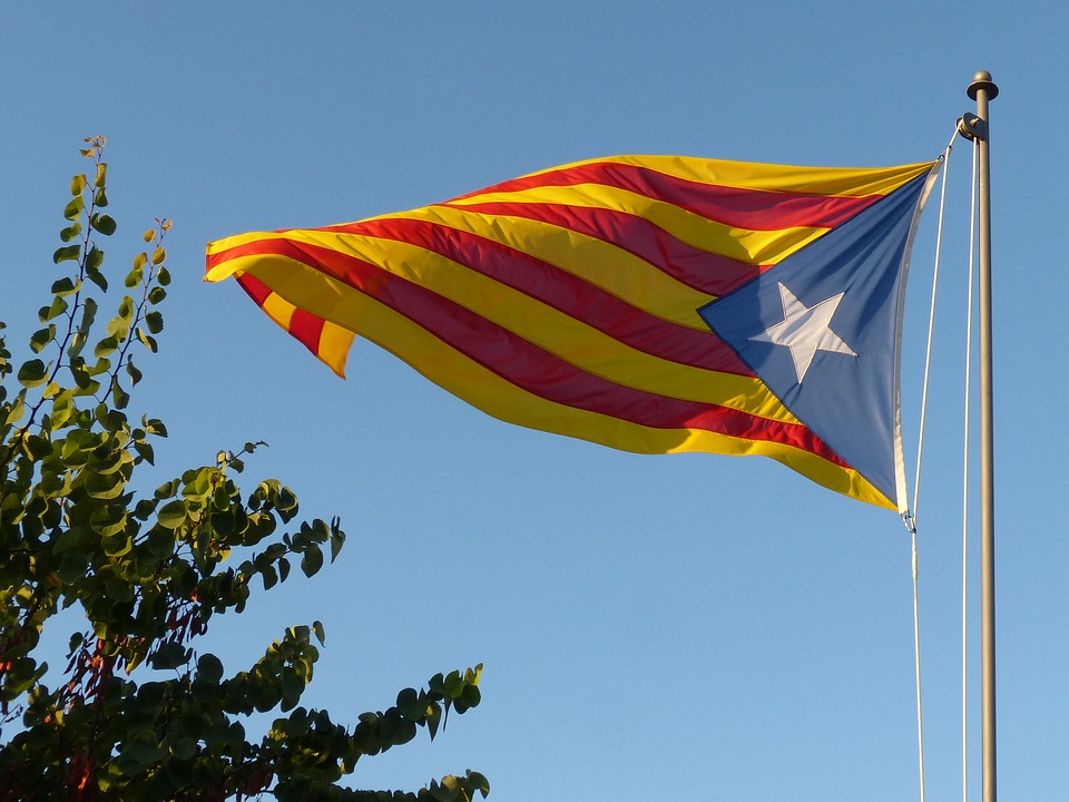 Bandera de Cataluña. Foto: Pixabay
