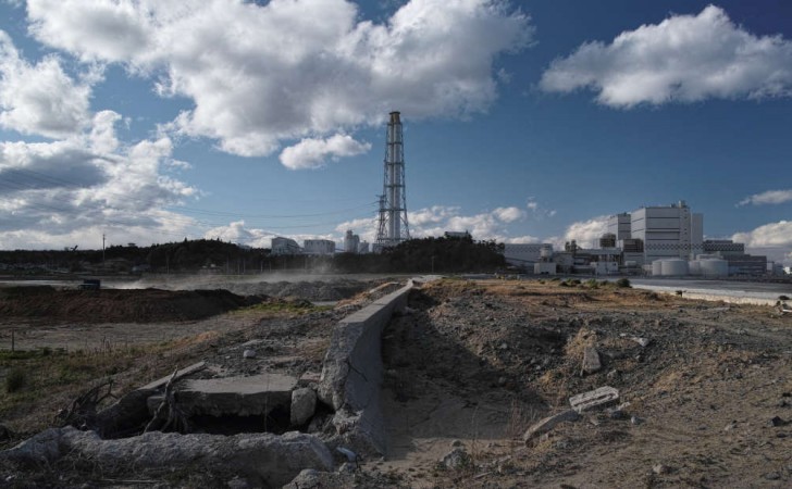 Exterior de la planta de Fukushima Daiichi, en mayo de 2013. Foto: Jun Teramoto / Flickr