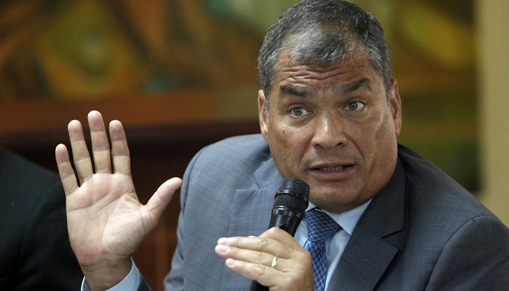 Ecuador: Ratifican la orden de prisión preventiva contra Rafael Correa.