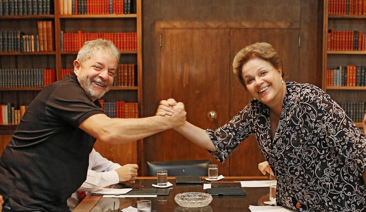 Lula y Dilma lideran las encuestas de cara a las elecciones en Brasil. Foto: Ricardo Stuckert/ Instituto Lula 
