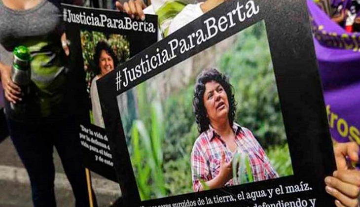 El primer juicio por el asesinato de Berta Cáceres iniciará este lunes