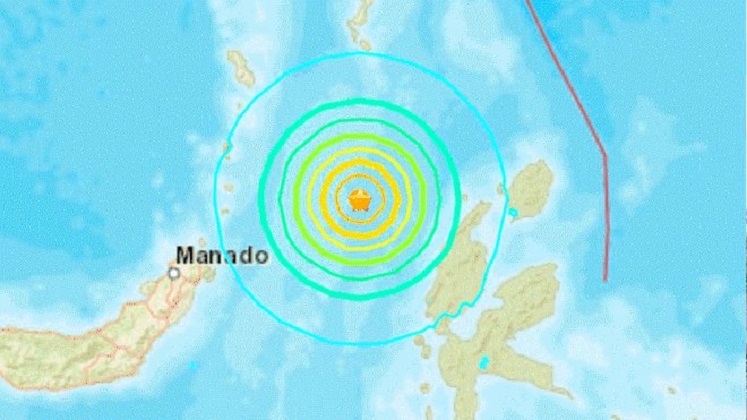 Un fuerte sismo sacudió otra vez a Indonesia.