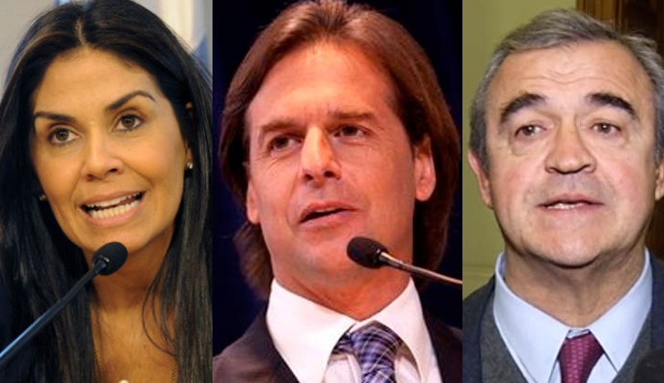 Lacalle Pou, Larrañaga y Alonso con los porcentajes más altos de inasistencias al Parlamento