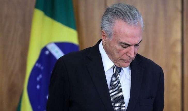 Justicia brasileña ordena que Michel Temer vuelva a la cárcel