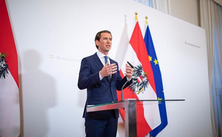 El canciller de Austria convoca a elecciones anticipadas tras escándalo de corrupción