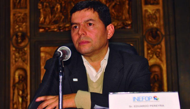 Director nacional de Empleo y del Instituto Nacional de Empleo y Formación Profesional (INEFOP), Eduardo Pereyra.