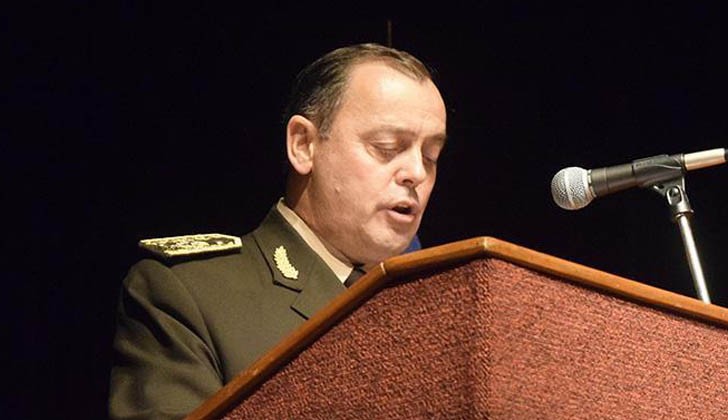 Comandante en jefe del Ejército, Claudio Feola. Foto: Ejército Nacional.