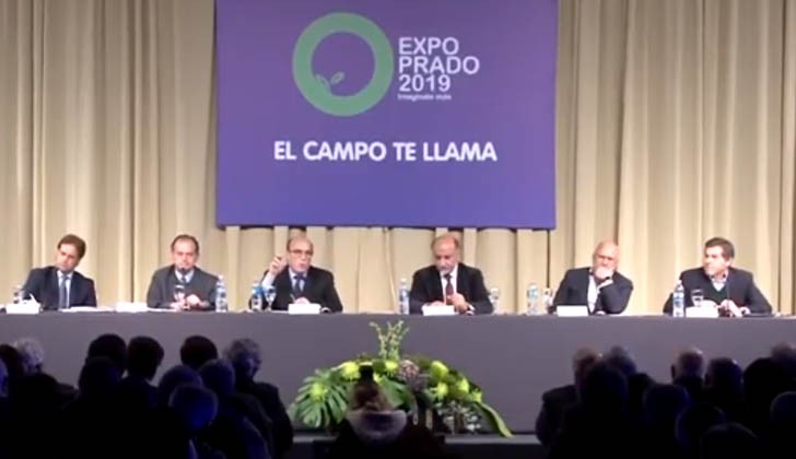 Presidenciables en la Expo Prado 2019.