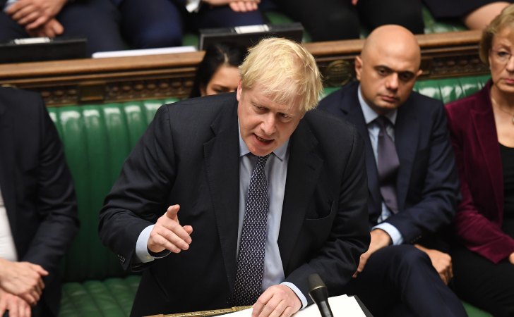 Boris Johnson en su discurso en la Cámara de los Comunes ©UK Parliament/Jessica Taylor