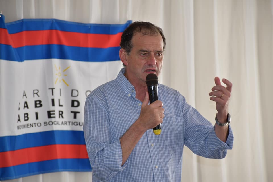 Guido Manini Ríos, senador electo y excandidato presidencial de Cabildo Abierto. Foto: Facebook Guido Manini Ríos