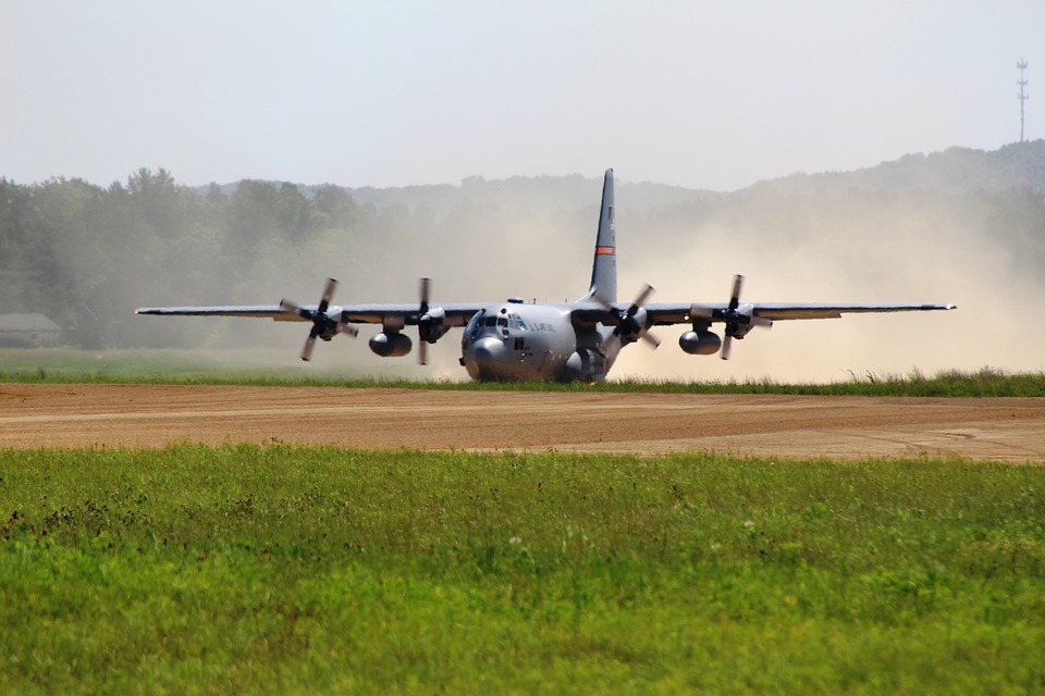 Un hércules C-130. Foto: Wikimedia Commons