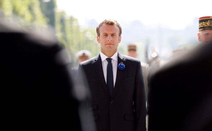 Presidente francés, Emmanuel Macron. Foto: Presidencia de Francia