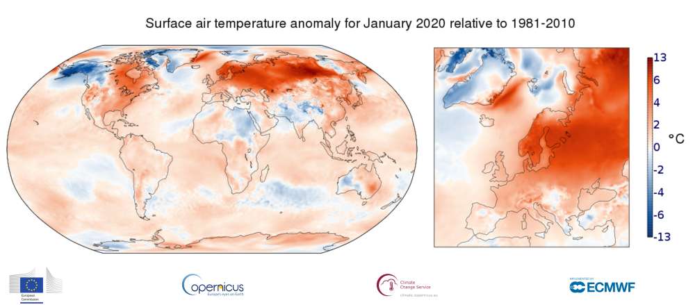 Foto: Servicio de cambio climático de Copérnico