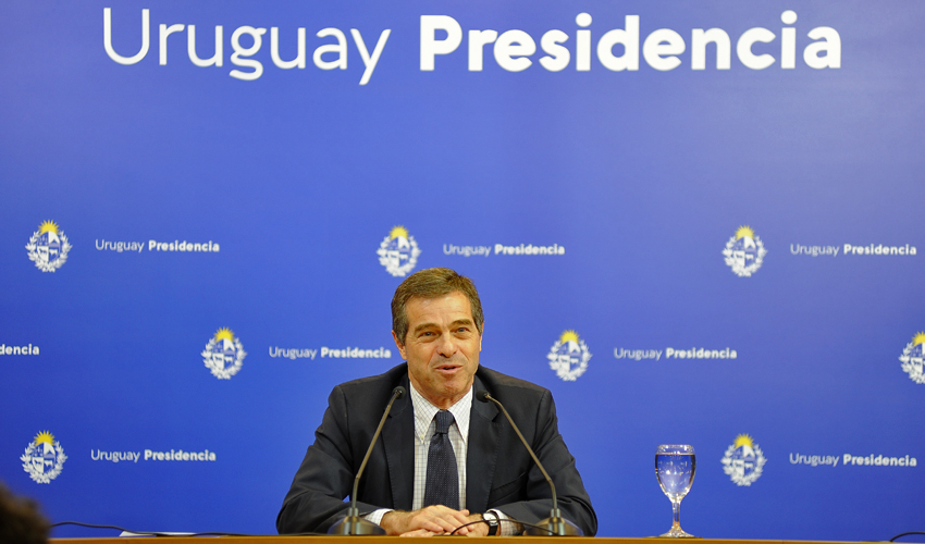 Ernesto Talvi, ministro de Relaciones Exteriores. Foto: Presidencia del Uruguay