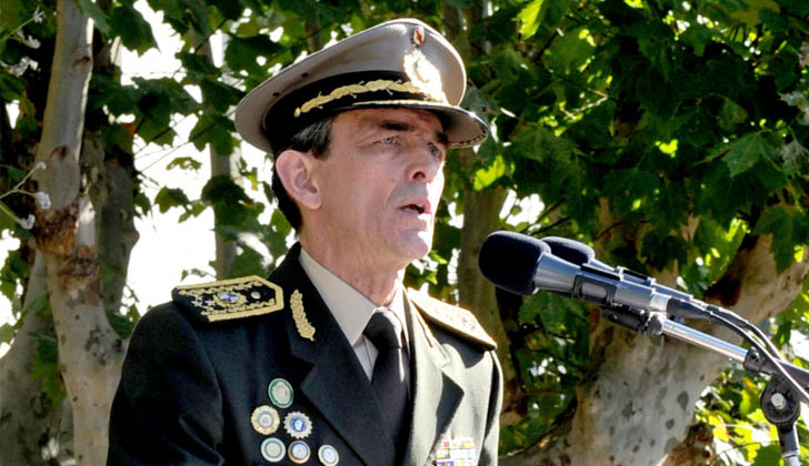 Comandante en jefe del Ejército, Gerardo Fregossi. Foto: Presidencia.