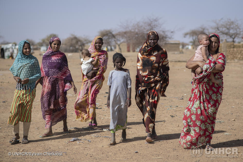 Mujeres refugiadas en Mali. Foto: ACNUR