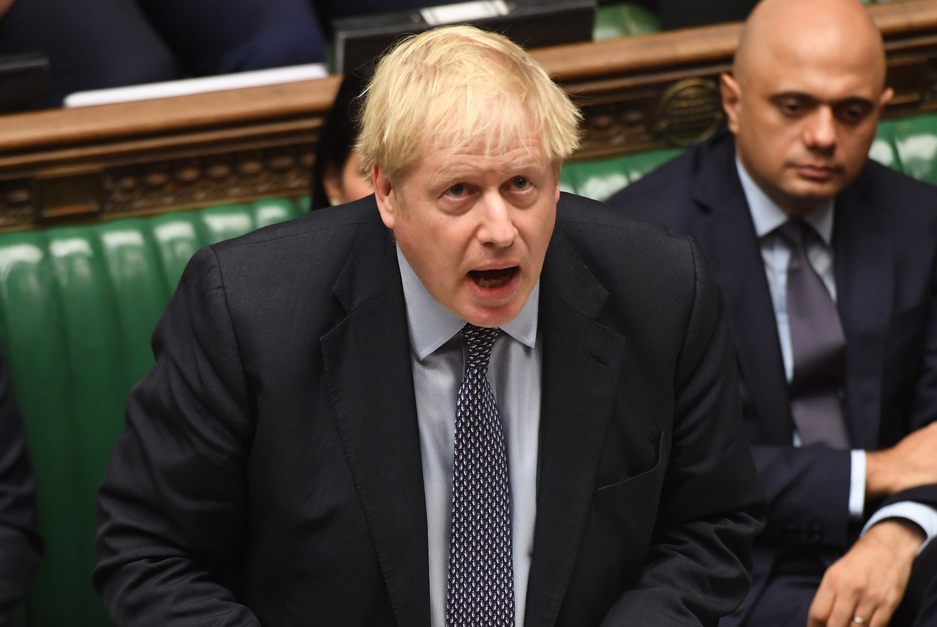 Boris Johnson, primer ministro del Reino Unido. Foto: Parlamento del Reino Unido / Twitter