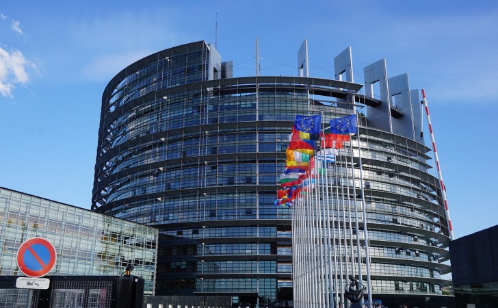 Sede de la Eurocámara en Estrasburgo. Foto: Pixabay
