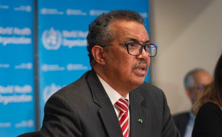 Tedros Adhanom, director general de la OMS. Foto: Twitter / DrTedros
