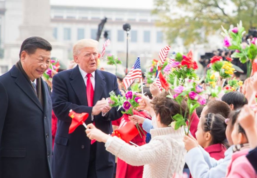 Donald Trump y Xi Jinping. Foto: Flickr / The White House