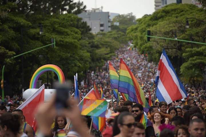 La Marcha de la Diversidad 2019 de San José, Costa Rica. Foto: Movimiento Diversidad de Costa Rica