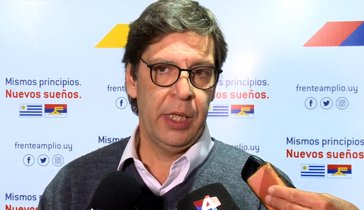 Presidente del Frente Amplio, Javier Miranda.