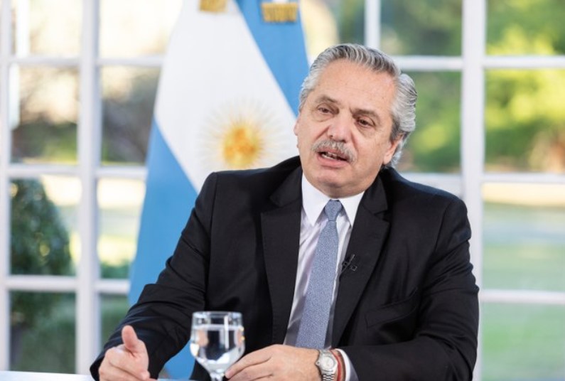 Alberto Fernández, presidente de Argentina. Foto: Casa Rosada