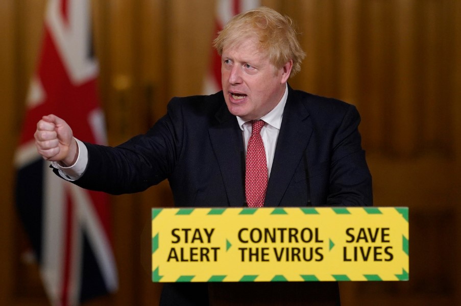Boris Johnson, primer ministro del Reino Unido. Foto: Twiter / Boris Johnson