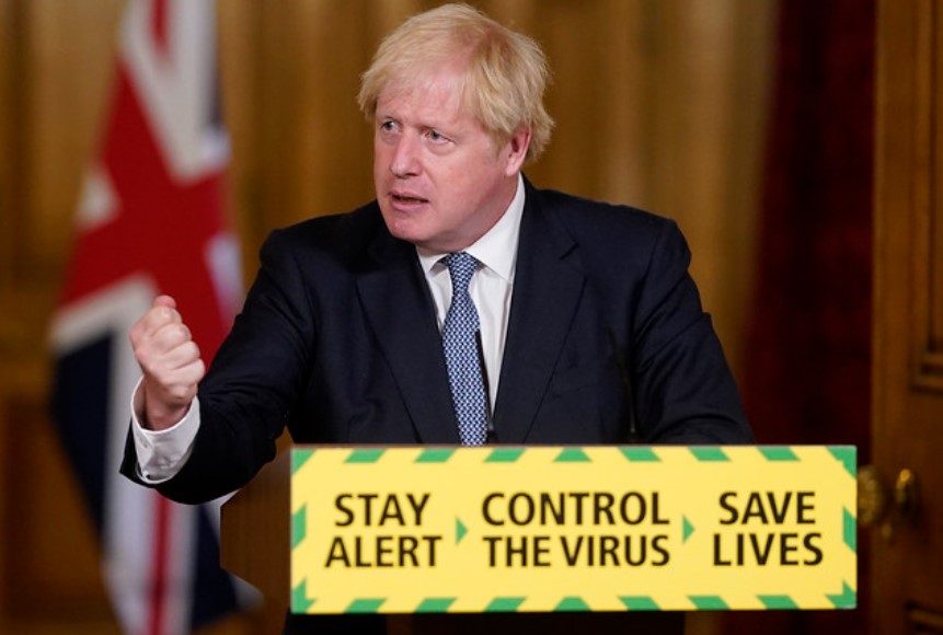 Boris Johnson, primer ministro del Reino Unido. Foto: Gobierno del Reino Unido