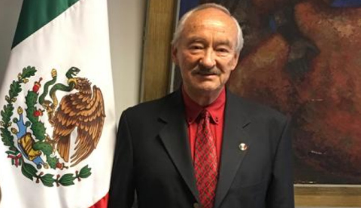 Embajador de  México en Uruguay, Víctor Manuel Barceló.