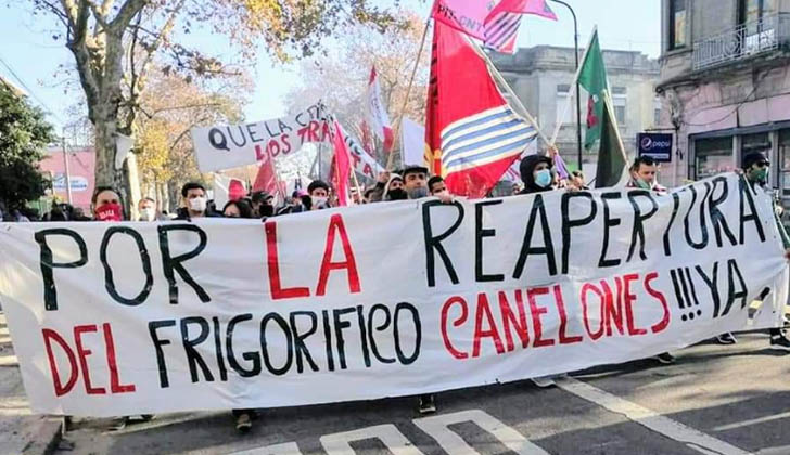 Foto: Sindicato de Obreros del Frigorífico de Canelones (SOOFRICA).