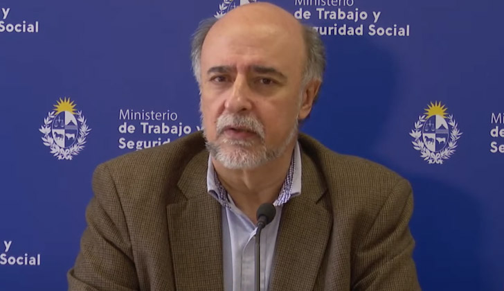 Ministro de Trabajo y Seguridad Social, Pablo Mieres. Foto: Presidencia de la República
