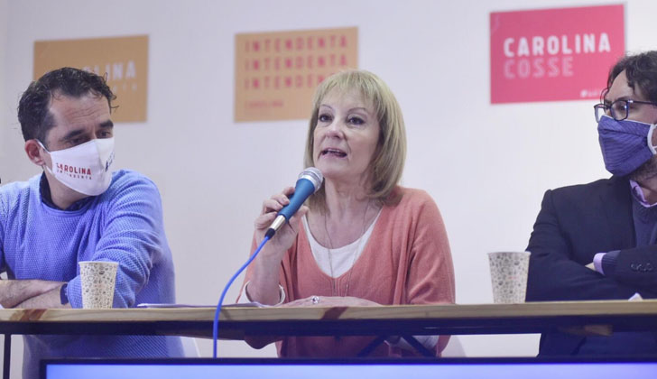 Carolina Cosse presentó su plan de Apoyo Básico a la Ciudadanía (ABC). Foto: Twitter.