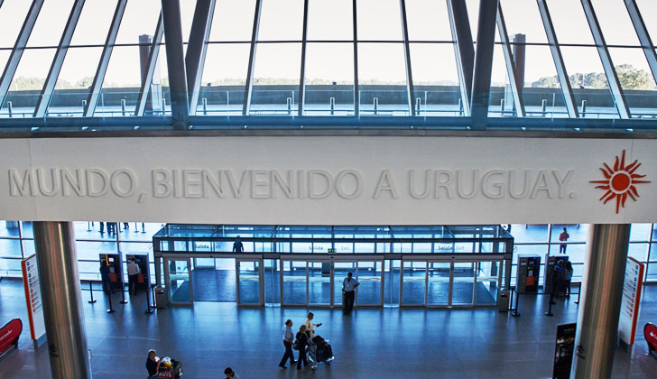 Aeropuerto de Carrasco. Foto de archivo