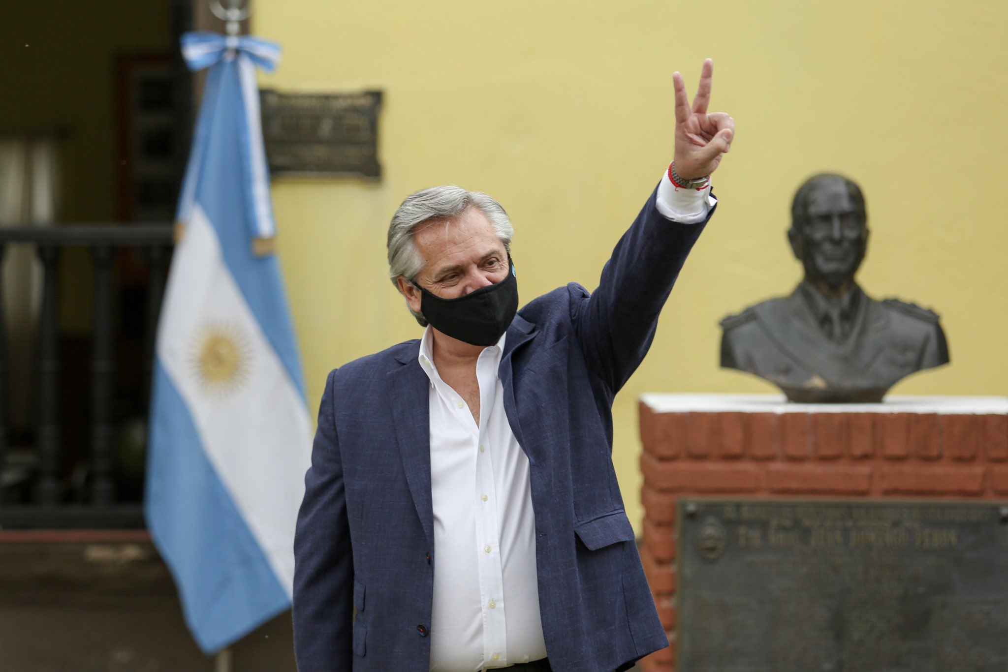 Alberto Fernández, presidente de Argentina. Foto: Twitter / Alberto Fernández