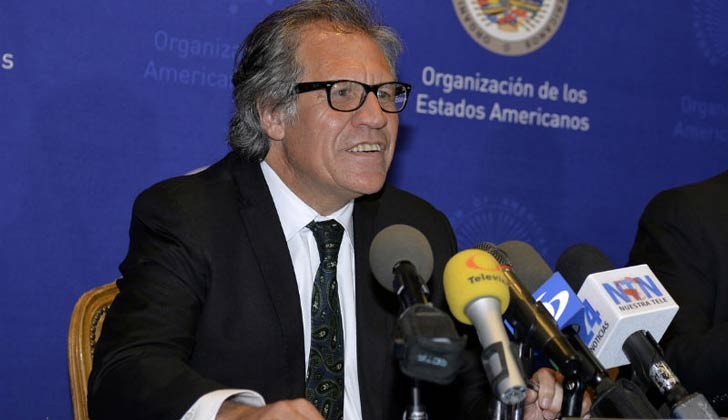 Secretario general de la OEA, Luis Almagro.