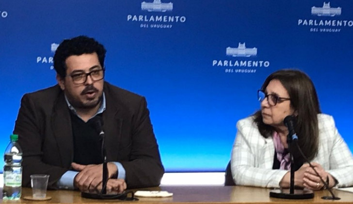 Diputados: Alejandro Sánchez y Ana Olivera. Foto: Archivo. 