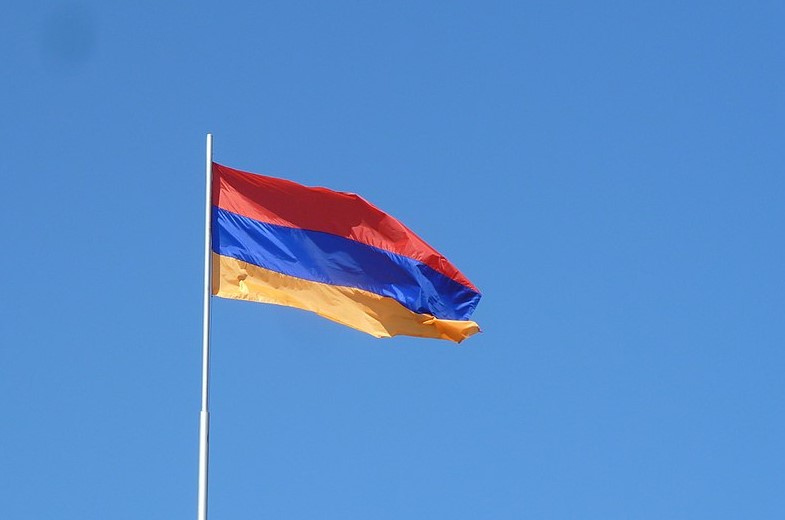 Bandera de Armenia. Foto: Wikimedia Commons 